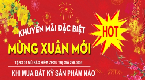 Quà tặng tưng bừng chào mừng xuân sang